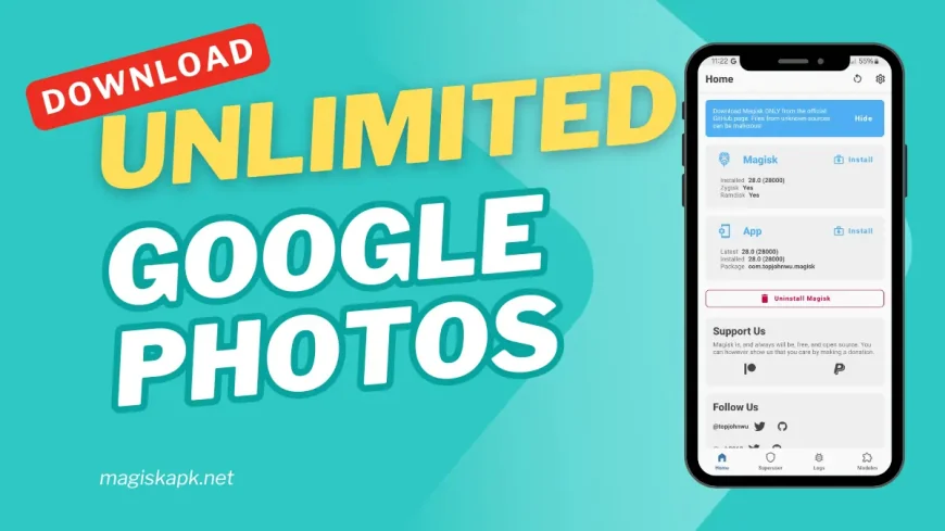 Unlimited Google Photos Backup Magisk Module