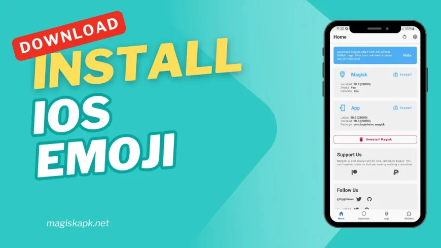 iOS Emoji Magisk Module You Must Try it 2025
