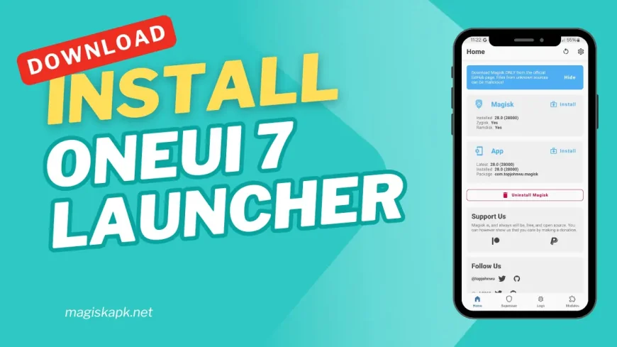 OneUI 7 Launcher Magisk Module