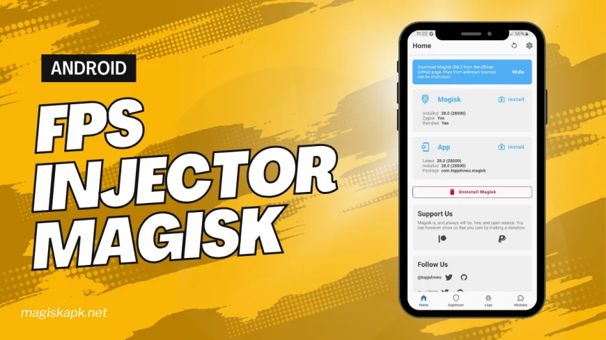 FPS Injector Magisk Module You Must Try it 2025