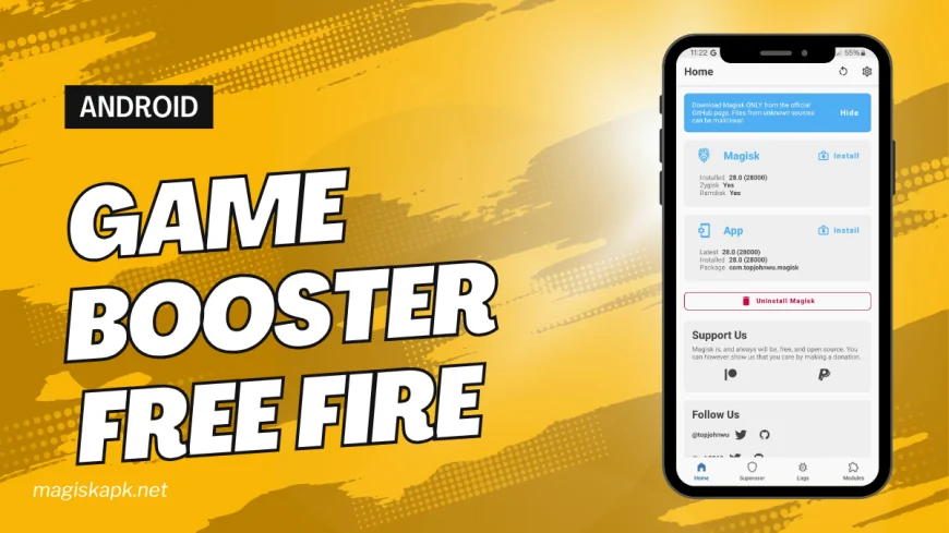 Free Fire Game Booster Magisk Module With Encore Tweaks