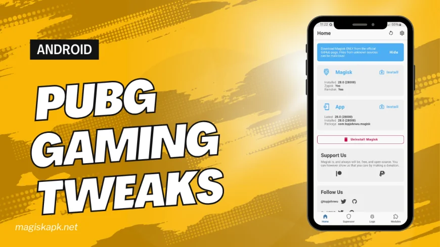 PUBG Gaming Tweaks Magisk Module You Must Try it 2025