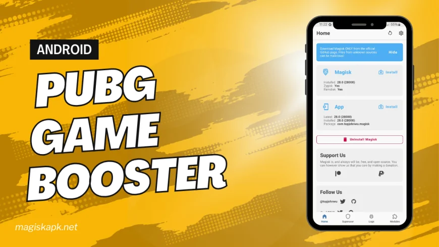 Game Booster Magisk Module for PUBG Mobile: Fix Lag & Boost FPS
