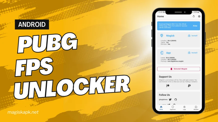 PUBG FPS Unlocker Magisk Module: 120Hz Frame Rate