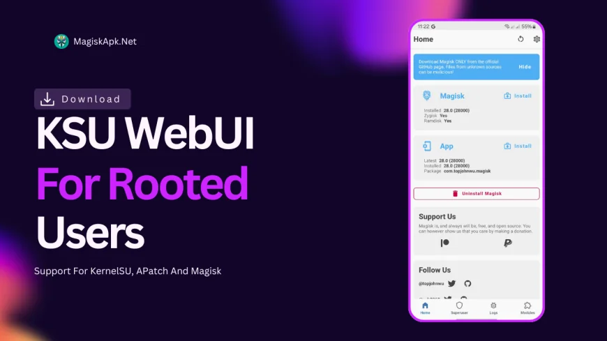 KSU WebUI Standalone Magisk/Ksu/Apatch