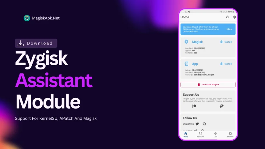 Zygisk Assistant Magisk Module You Must Try it 2025
