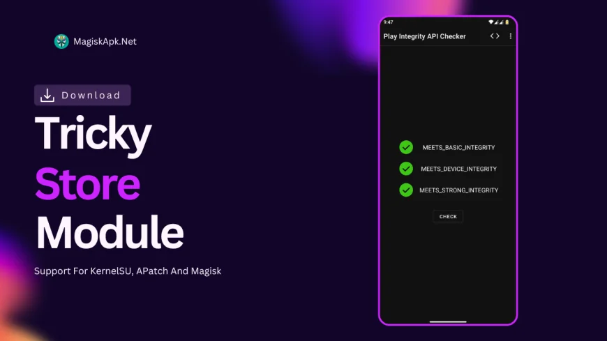Tricky Store Magisk Module: Fix Play Integrity