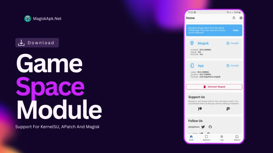 Game Space Magisk Module You Must Try it 2025