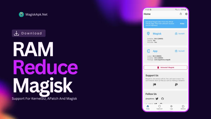 RAM Reduce Magisk Module You Must Try it 2025